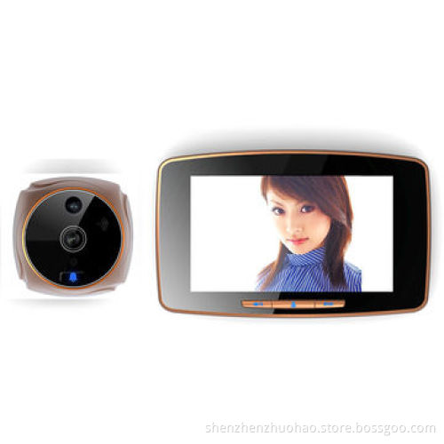5" HD LCD touchscreen door viewer, digital night version and photo function